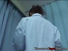 Japanese Nurse Fucking Doctor - Uncensored Japanese Hardcore