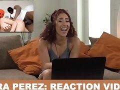 BANGBROS - Kira Perez Watched Her Own Porn Movies And It Was Totally Cringe (Reaction Video)