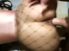 POV Doggystyle Fucked In Fishnet Tights
