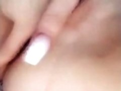 Horny Snapchat slut exposes her pink teen pussy