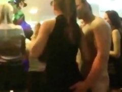Nasty teenies get totally insane and naked at hardcore party
